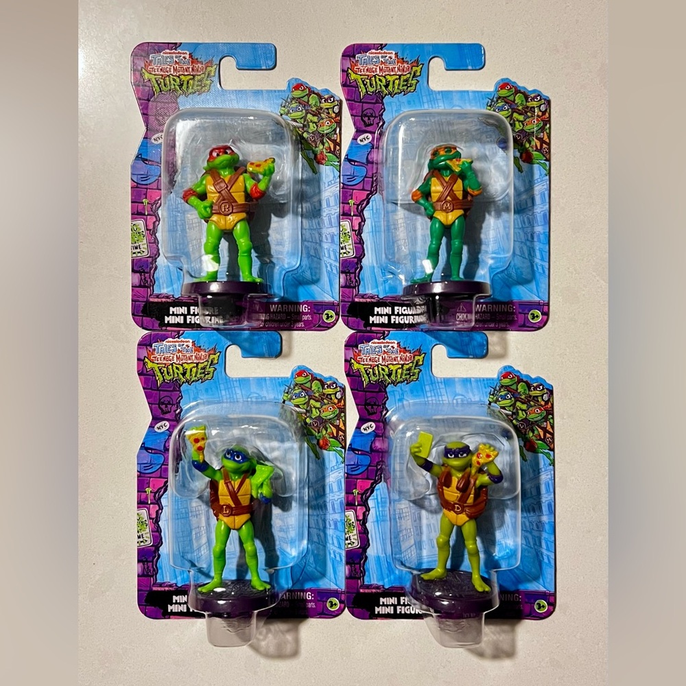 Teenage Mutant Ninja Turtles Mini Figure Set